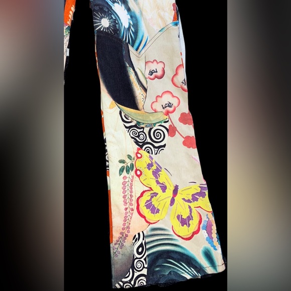 NWOT - Birds, Butterflies, Floral , Whimsy Fitted Flare Corduroys - Picture 9 of 15